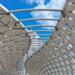 Photo tensegric structures applications